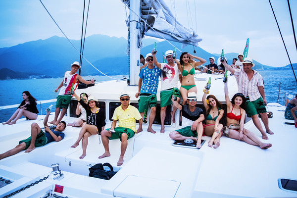 在中国不同的城市把游艇玩出花！