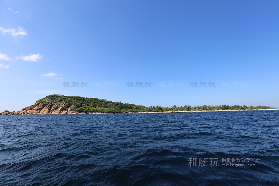 三亞旅游游艇租賃，三亞港至東島航線