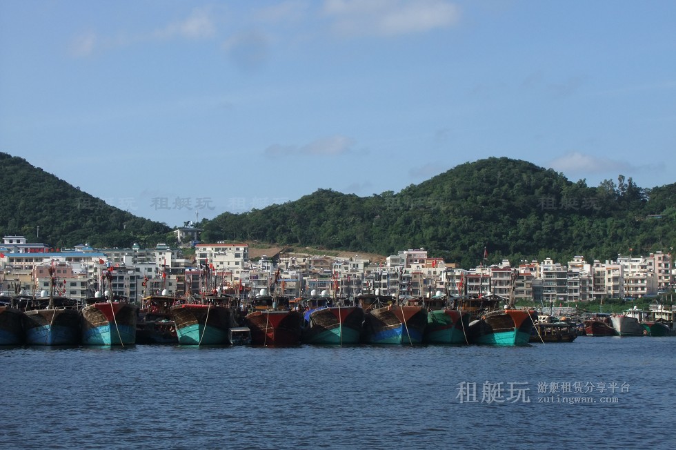 三亞旅游游艇租賃，三亞港至東島航線